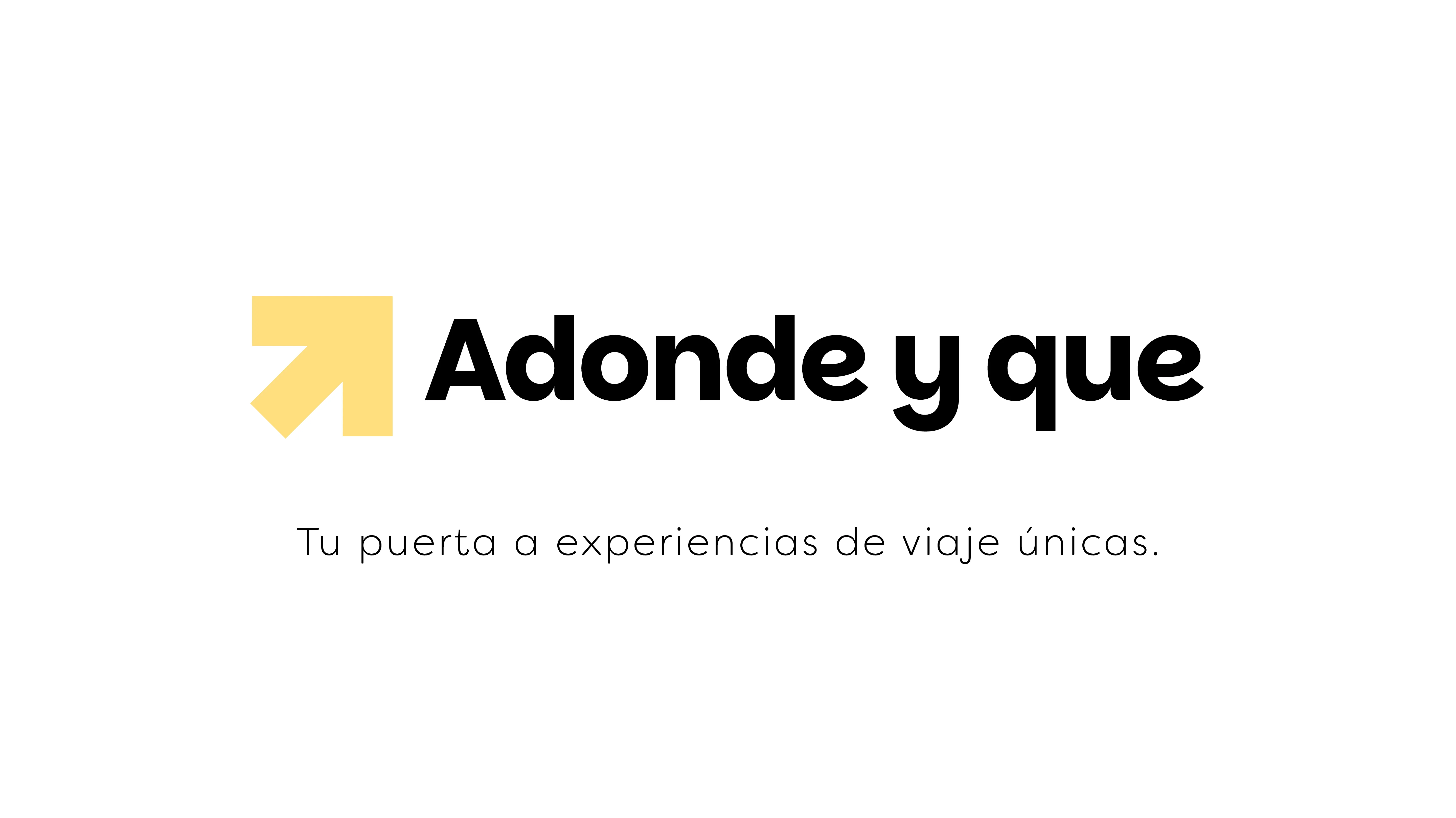 Adonde y que ® logo 3